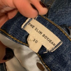 Madewell The Slim Boy Jean 💙💙